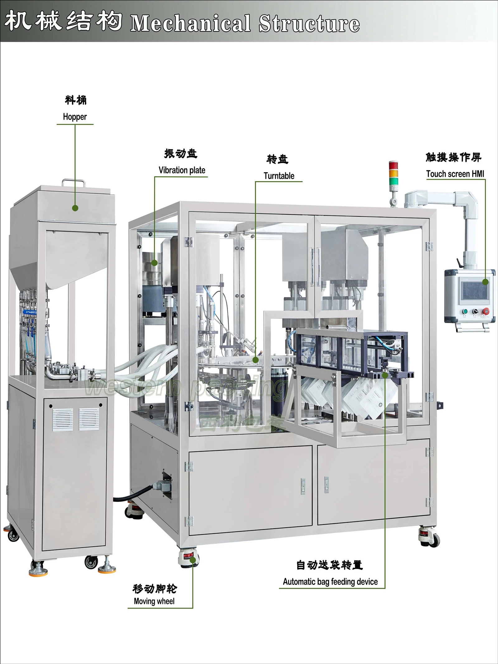 spout pouch filling machine